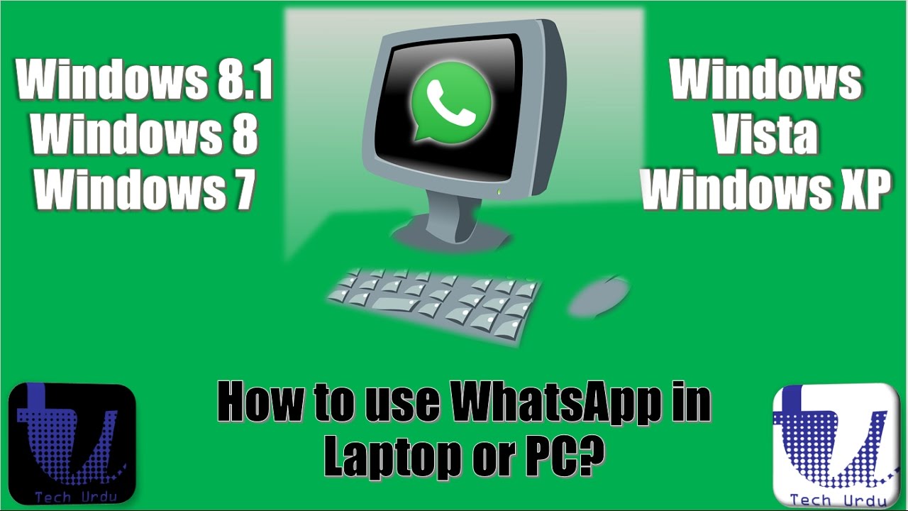 how to setup whatsapp on laptop